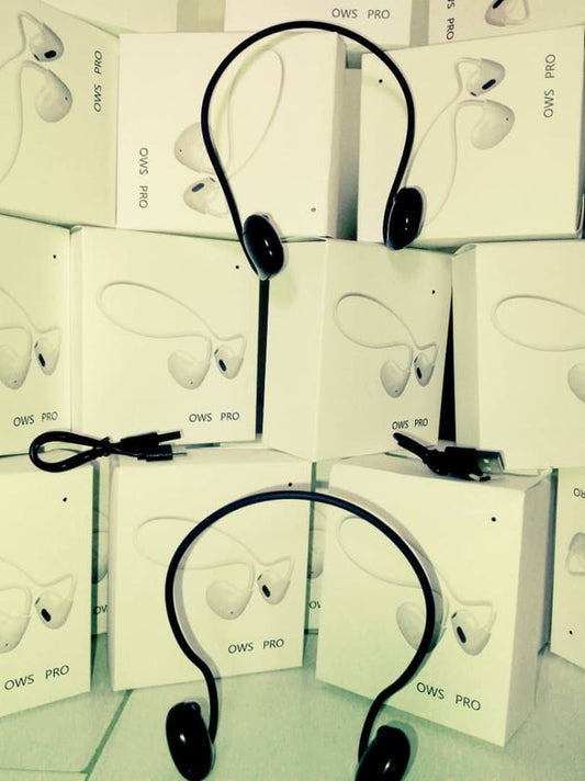 Écouteurs OWS PRO avec tour de cou à conduction osseuse sans fil 5,3 GHz
